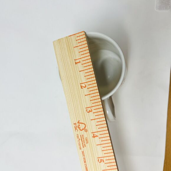 Vintage Retro Groovy Flower Pedestal Mug Japan Coffee Cup MCM Footed DAMAGED see - Picture 7 of 7